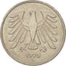 Moneda, ALEMANIA - REPÚBLICA FEDERAL, 5 Mark, 1975, Karlsruhe, MBC+, Cobre -