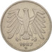 Monnaie, République fédérale allemande, 5 Mark, 1987, Karlsruhe, SUP
