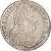 France, Louis XIV, Écu aux 3 couronnes, 1710, La Rochelle, EF(40-45), KM:386.7