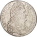 France, Louis XIV, 1/2 Écu aux 3 couronnes, 1710, Paris, AU(50-53), KM:382.1