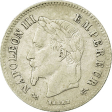 Coin, France, Napoleon III, Napoléon III, 20 Centimes, 1866, Bordeaux