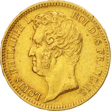 France, Louis-Philippe, 20 Francs, 1831, Paris, EF(40-45), Gold, KM:746.1