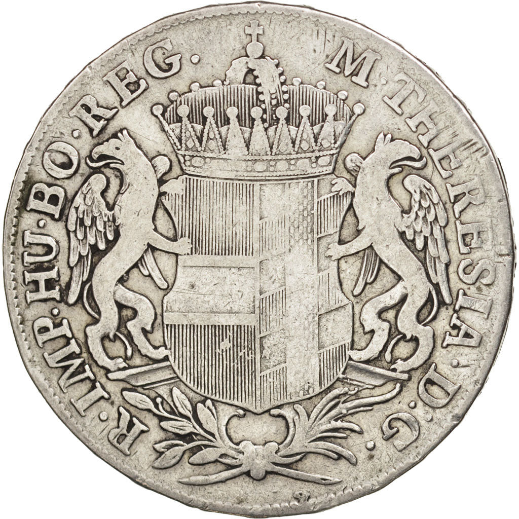 AUSTRIAN STATES, BURGAU, Maria Theresa, Thaler, Convention, 1766, TB, KM:16