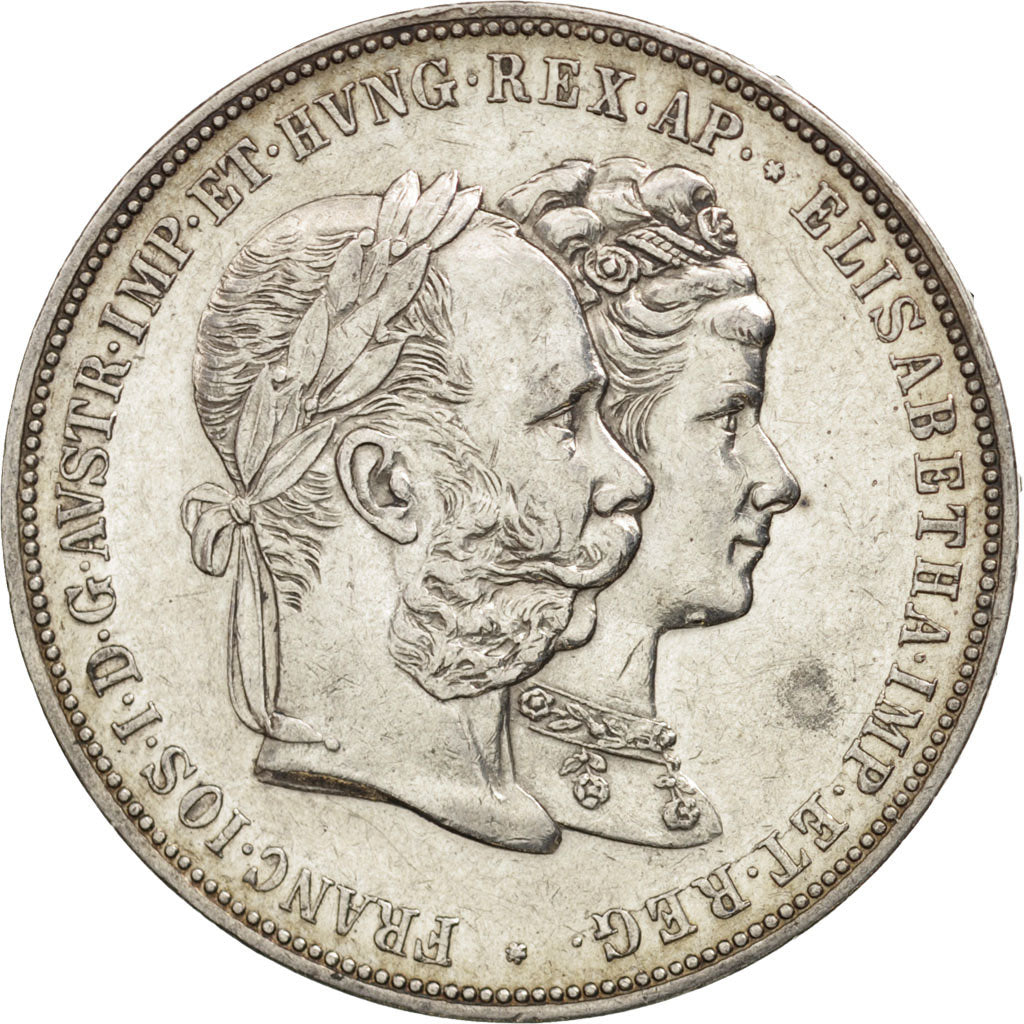 Autriche, Franz Joseph I, 2 Gulden, 1879, Vienna, TTB+, Argent, KM:M5