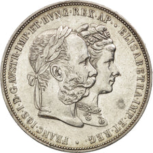 Autriche, Franz Joseph I, 2 Gulden, 1879, Vienna, TTB+, Argent, KM:M5