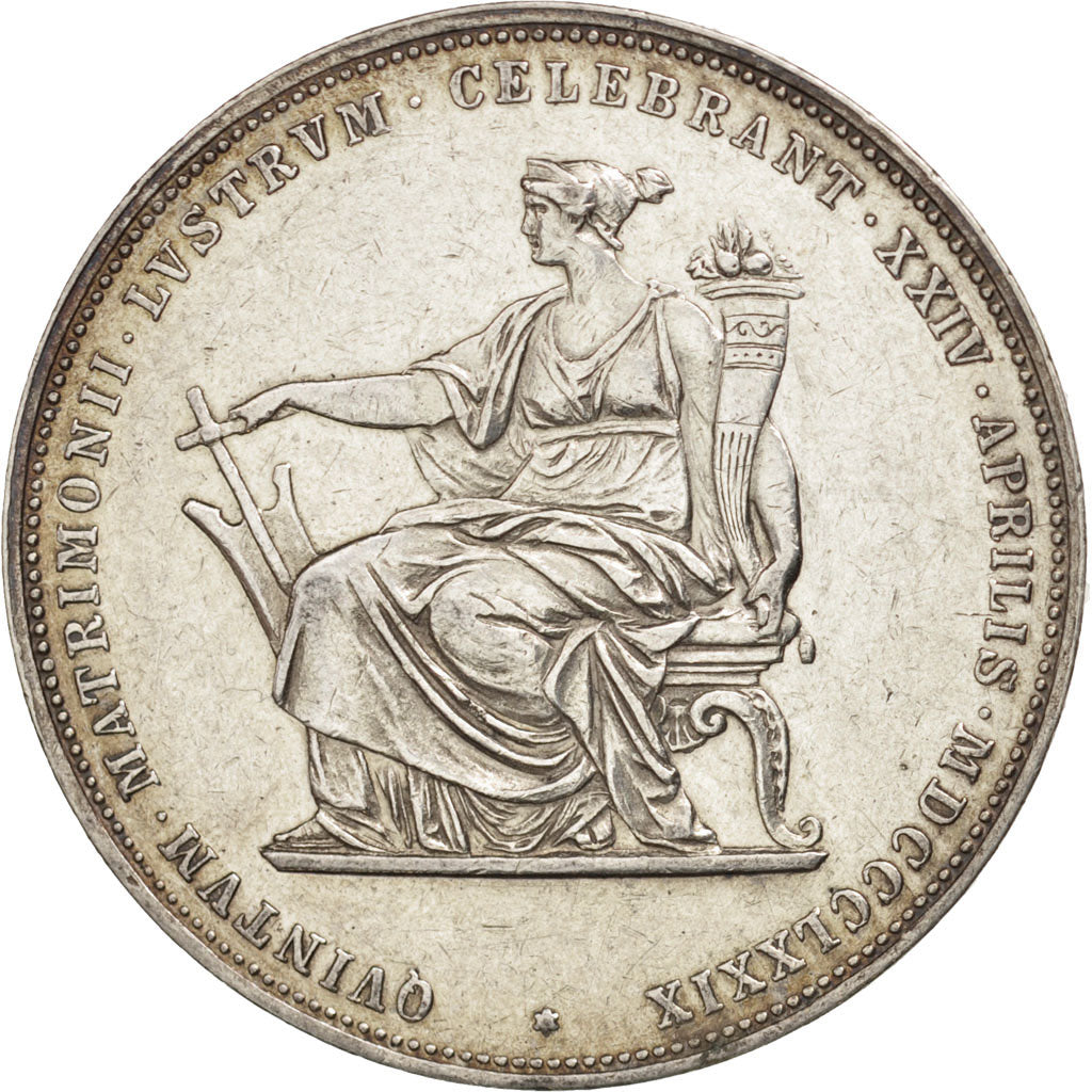 Autriche, Franz Joseph I, 2 Gulden, 1879, Vienna, TTB+, Argent, KM:M5