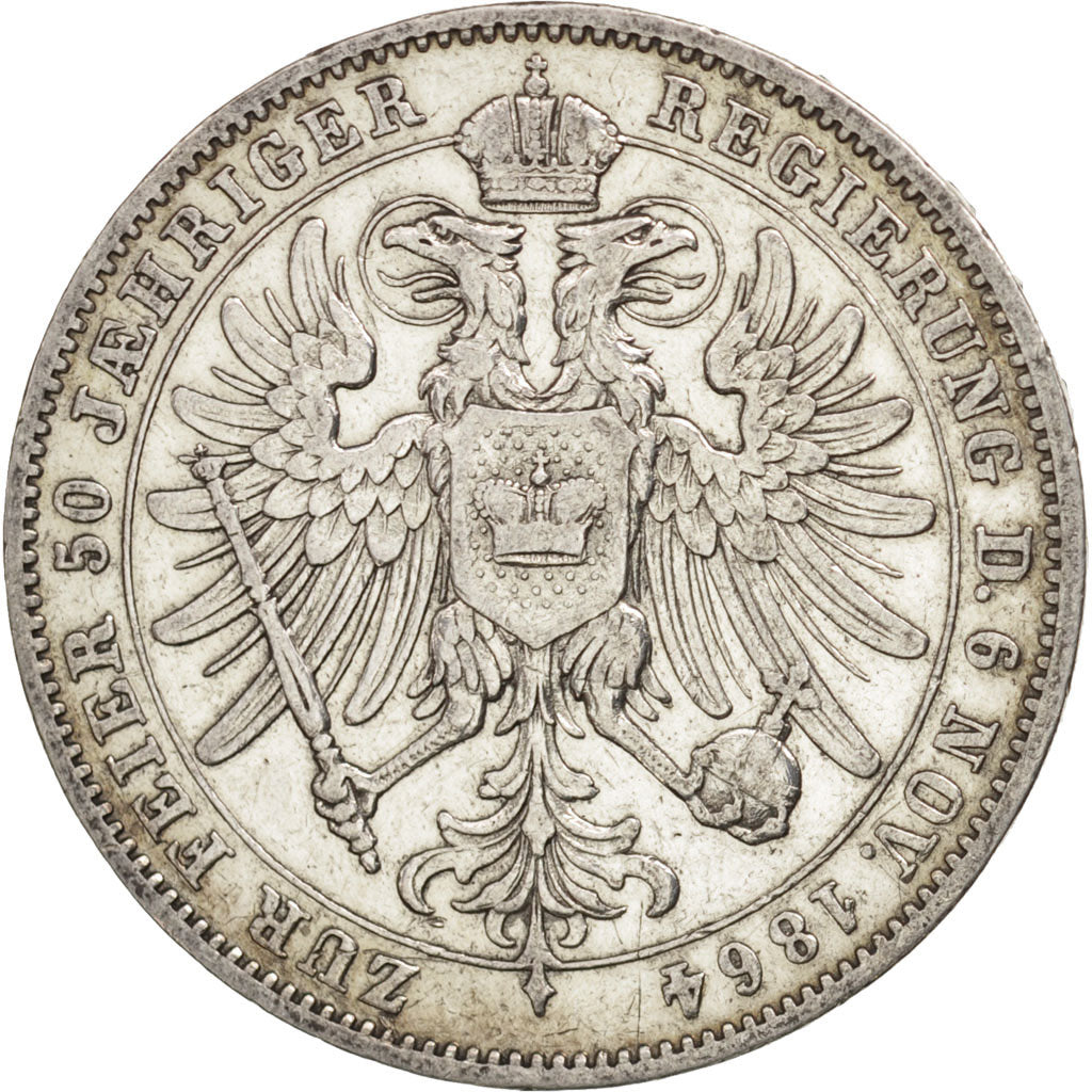 German States, SCHWARZBURG-RUDOLSTADT, Friedrich G, Thaler, 1864, EF(40-45)