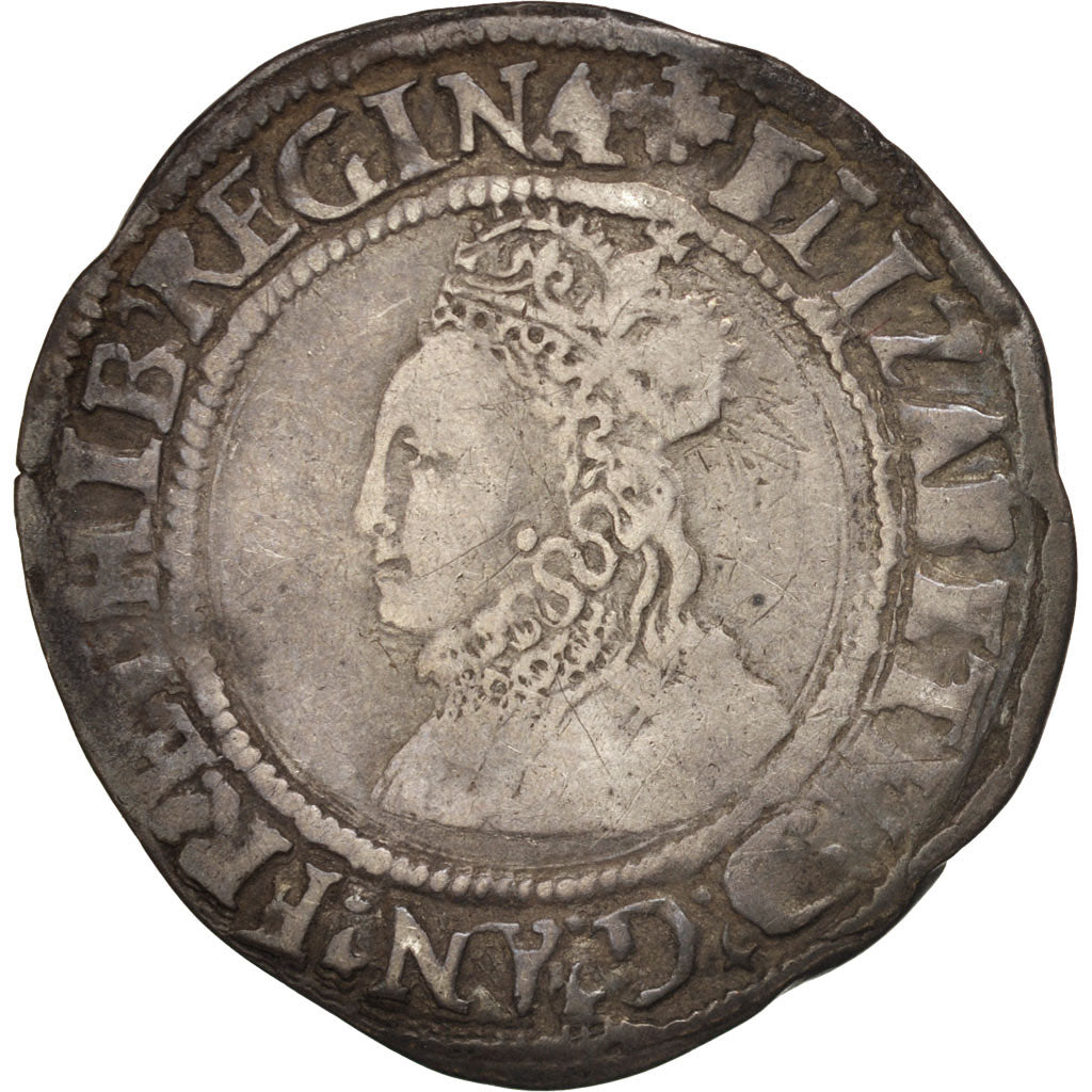 Great Britain, Elizabeth I, Groat, London, VF(30-35), Silver, Spink:2556