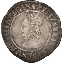 Great Britain, Elizabeth I, Groat, London, VF(30-35), Silver, Spink:2556