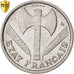 France, Bazor, Essai, 50 Centimes, 1942, MS(65-70), Aluminum, KM:E83a