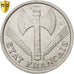 France, Franc, 1942, PCGS, SP66, Aluminum, Essai, KM:E83, Gadoury:471