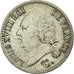Monnaie, France, Louis XVIII, Louis XVIII, 1/4 Franc, 1817, Paris, TTB+, Argent