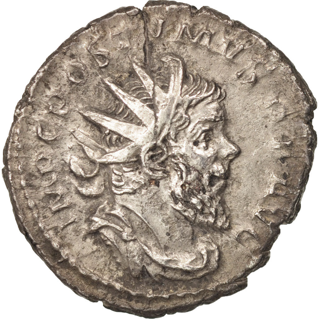 Munten, Postuum, Antoninianus, Trier, ZF, Billon, RIC:78