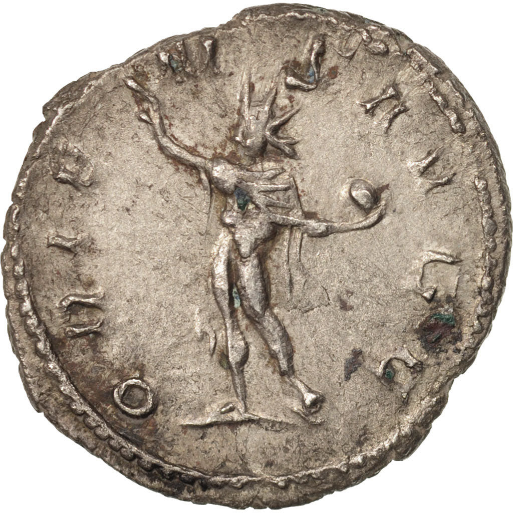 Coin, Valerian I, Antoninianus, Lyons, VF(30-35), Billon, RIC:13