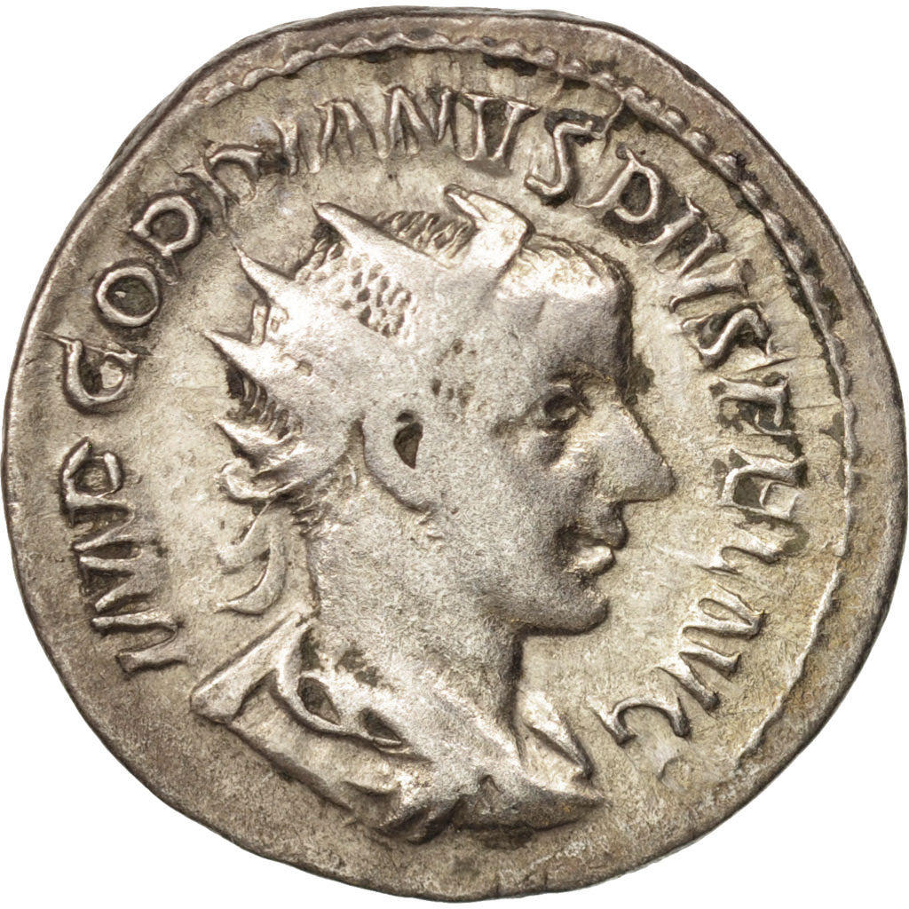 Coin, Gordian III, Antoninianus, Rome, VF(30-35), Billon, RIC:95