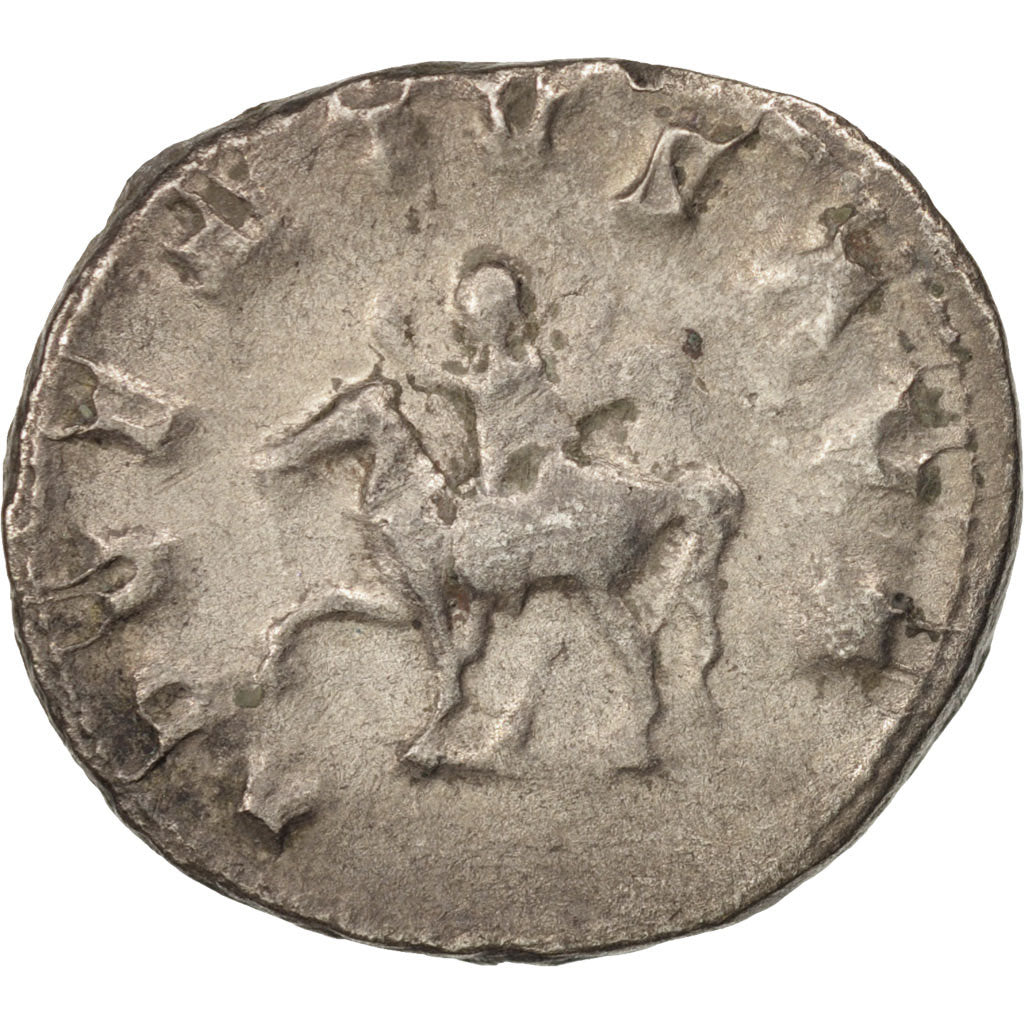 Moneda, Trajan Decius, Antoninianus, Rome, BC+, Vellón, RIC:11b