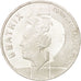 Netherlands, Beatrix, 10 Gulden, 1994, AU(55-58), Silver, KM:216