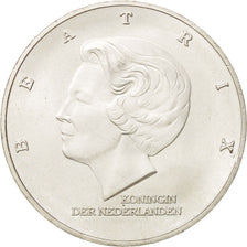 Netherlands, Beatrix, 10 Gulden, 1997, MS(60-62), Silver, KM:224