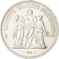 France, Hercule, 50 Francs, Hybrid, 1974, AU(55-58), Silver, KM:941.2