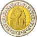 Egypt, Pound, 2008, Cairo, MS(64), Bi-Metallic, KM:940a