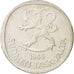 Finland, Markka, 1966, AU(50-53), Silver, KM:49