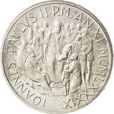 Vatikanstadt, John Paul II, 1000 Lire, 1989, AU(55-58), Silver, KM:219