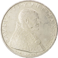 VATICAN CITY, Paul VI, 500 Lire, 1965, AU(55-58), Silver, KM:83.2
