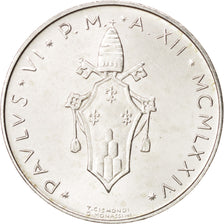 Vatikanstadt, Paul VI, 500 Lire, 1974, AU(55-58), Silver, KM:123