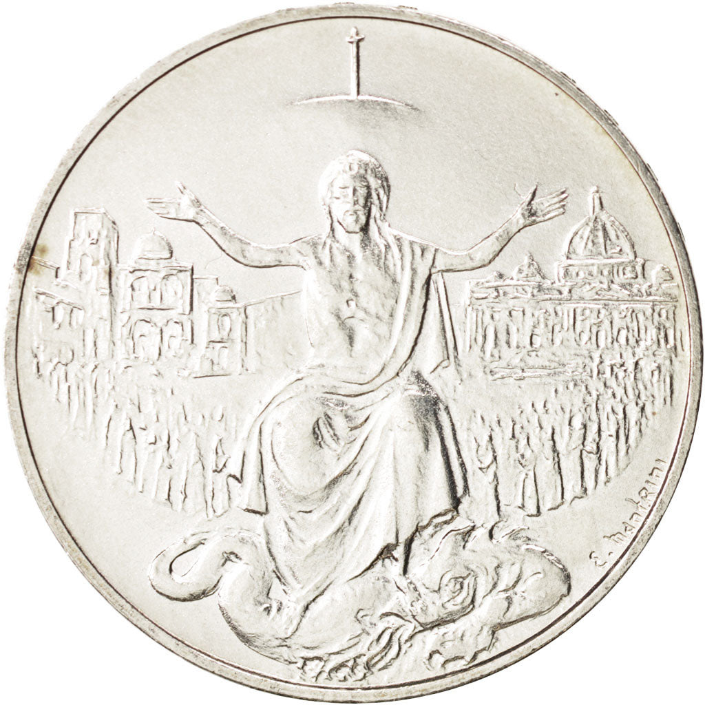 Cité du Vatican, John Paul II, 500 Lire, 1983, SUP, Argent, KM:168