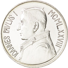 CITTÀ DEL VATICANO, John Paul I, 1000 Lire, 1978, SPL-, Argento, KM:142
