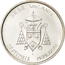 VATICAN CITY, Sede Vacante, 500 Lire, 1978, MS(63), Silver, KM:140