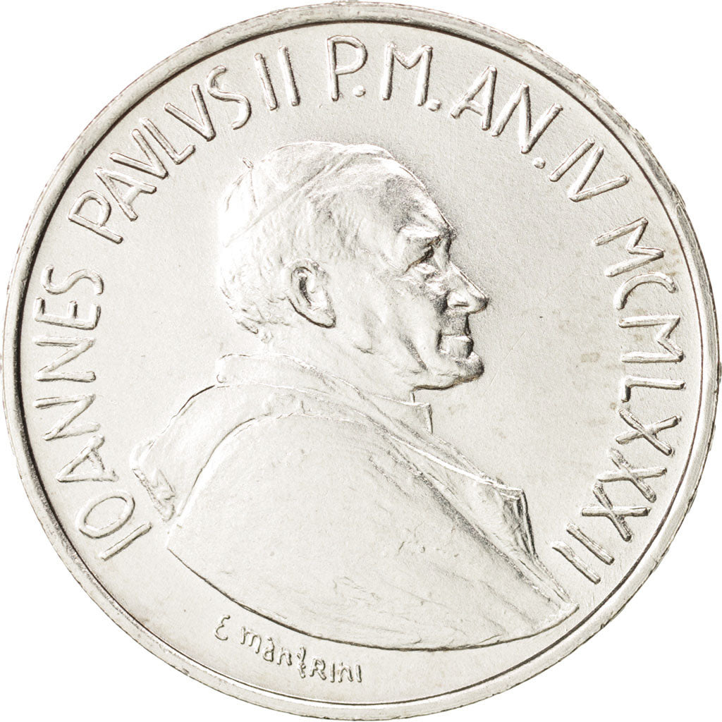 Cité du Vatican, John Paul II, 1000 Lire, 1982, SUP, Argent, KM:167