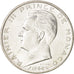 Monaco, Rainier III, 5 Francs, 1960, SPL-, Argento, KM:141, Gadoury:152