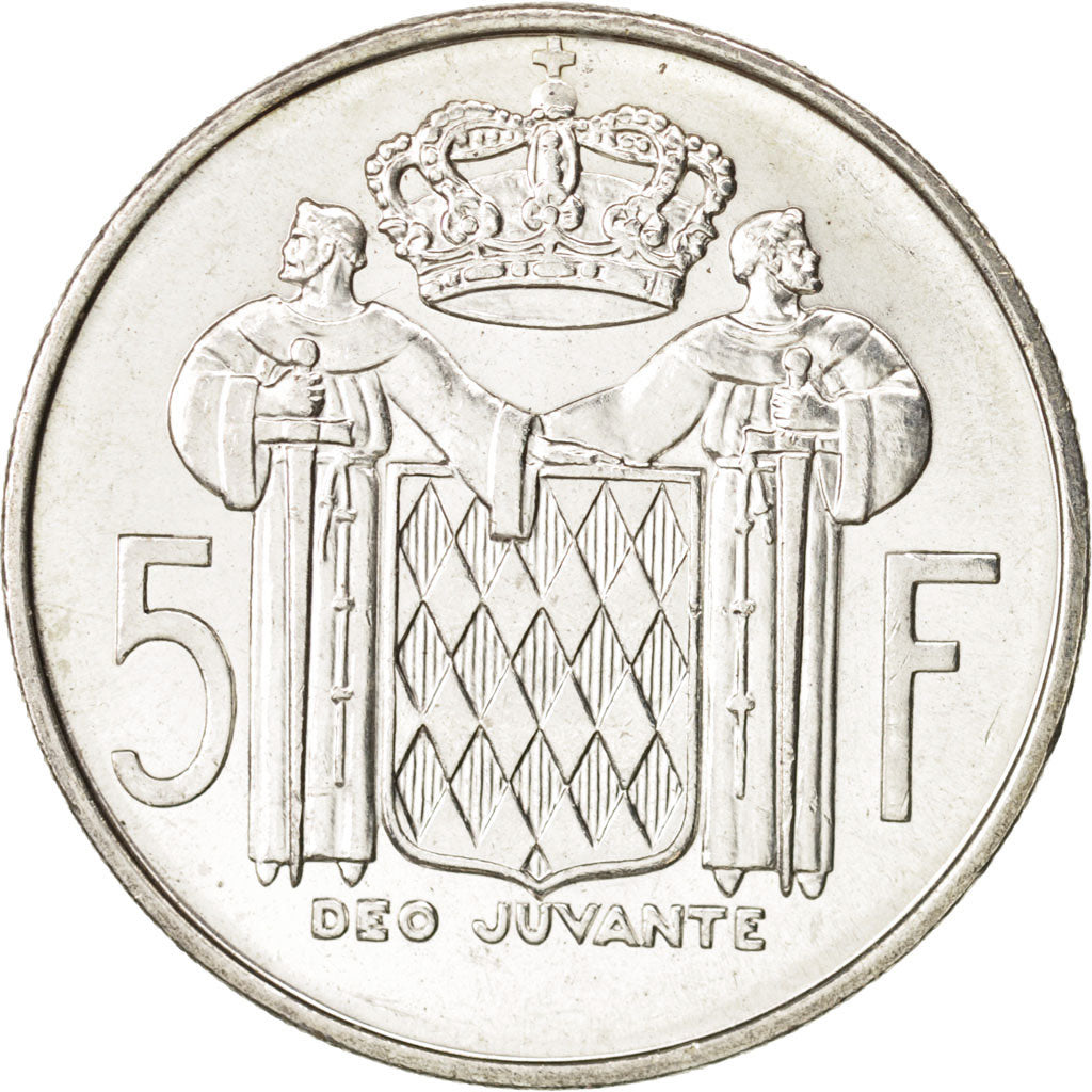 Monaco, Rainier III, 5 Francs, 1960, SUP, Argent, KM:141, Gadoury:152