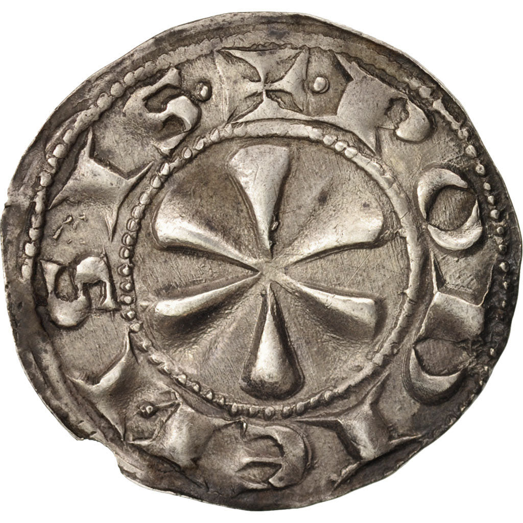 Coin, France, Denarius, AU(55-58), Silver, Boudeau:373