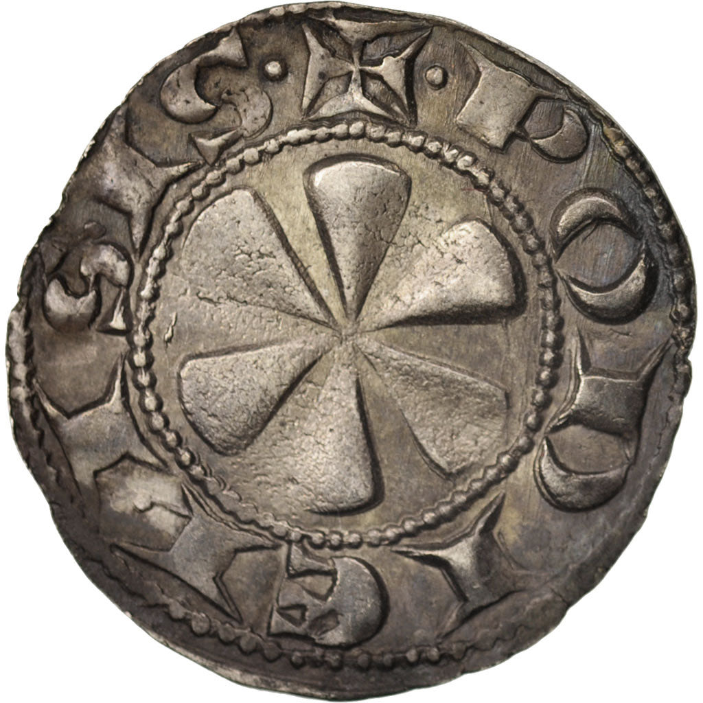 Coin, France, Denarius, AU(55-58), Silver, Boudeau:373