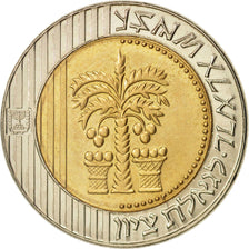 Coin, Israel, 10 New Sheqalim, 1995, MS(60-62), Bi-Metallic, KM:270
