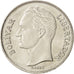 Venezuela, 2 Bolivares, 1989, MS(60-62), Nickel Clad Steel, KM:43a.2