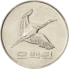 KOREA-SOUTH, 500 Won, 1997, MS(63), Copper-nickel, KM:27