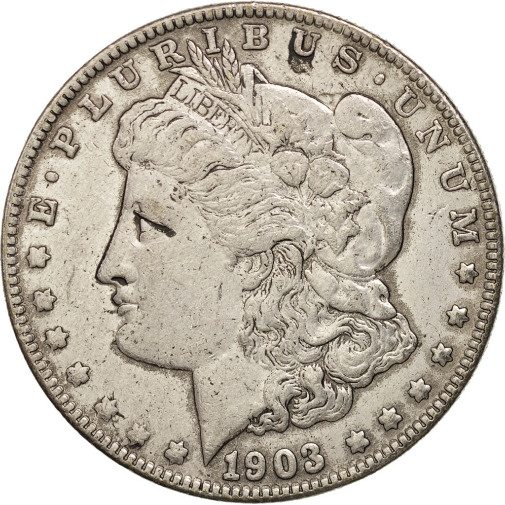 Coin, United States, Morgan Dollar, Dollar, 1903, U.S. Mint, New Orleans