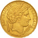 France, Cérès, 20 Francs, 1851, Paris, AU(50-53), Gold, KM:762, Gadoury:1059