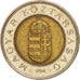 Moneta, Węgry, 100 Forint, 1998, Budapest, EF(40-45), Bimetaliczny, KM:721