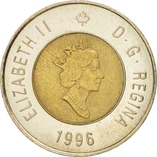 Canada, Elizabeth II, 2 Dollars, 1996, Ottawa, AU(55-58), Bi-Metallic, KM:270