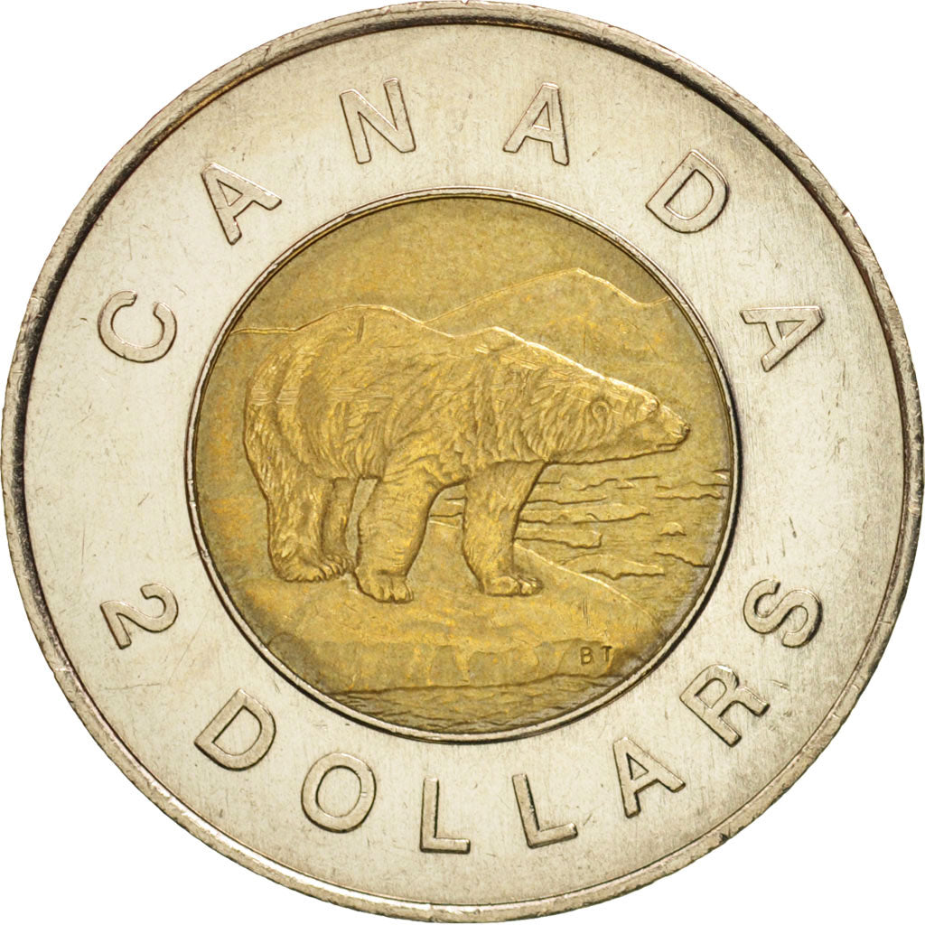 Canada, Elizabeth II, 2 Dollars, 1996, Ottawa, AU(55-58), Bi-Metallic, KM:270