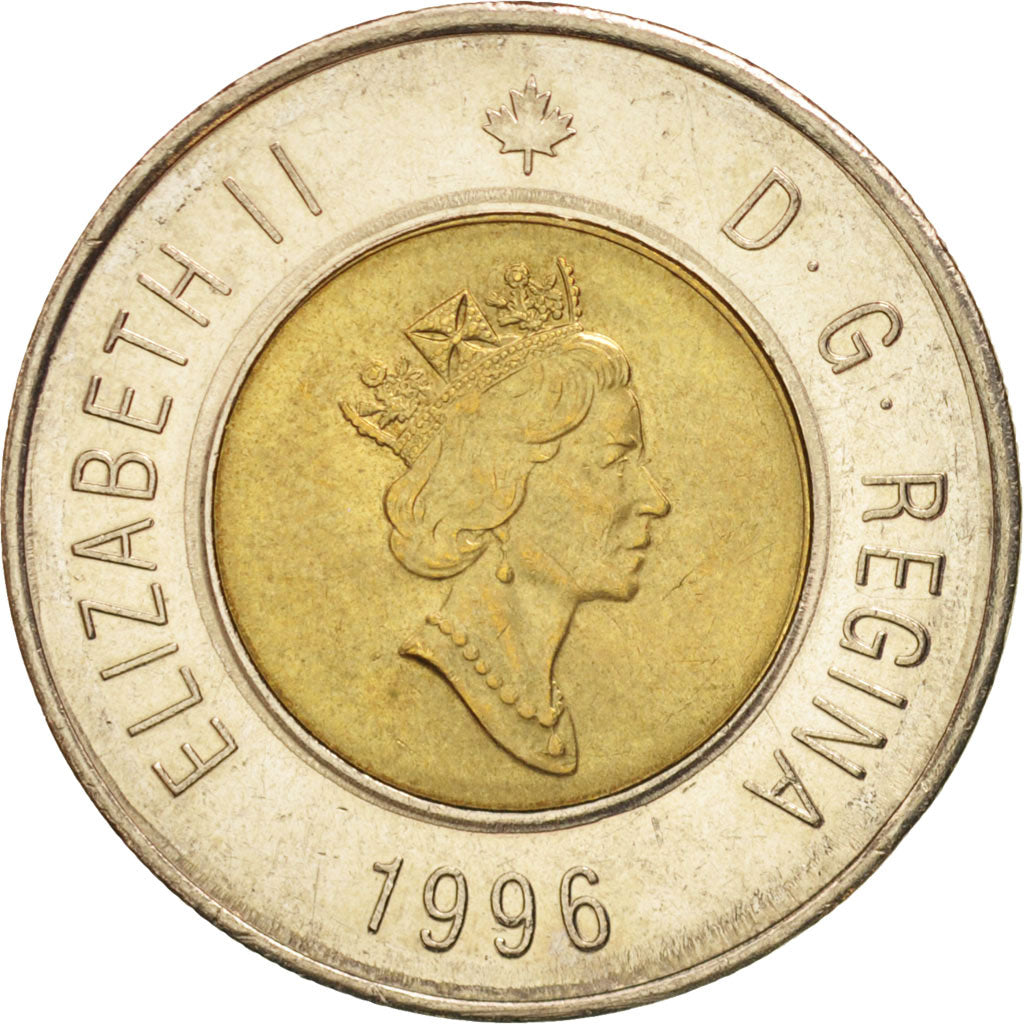 Coin, Canada, Elizabeth II, 2 Dollars, 1996, Royal Canadian Mint, Ottawa