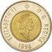 Coin, Canada, Elizabeth II, 2 Dollars, 1996, Royal Canadian Mint, Ottawa