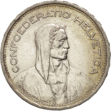 Coin, Switzerland, 5 Francs, 1954, Bern, AU(55-58), Silver, KM:40