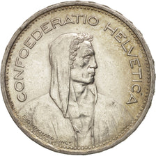 Coin, Switzerland, 5 Francs, 1954, Bern, AU(55-58), Silver, KM:40