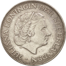 Monnaie, Pays-Bas, Juliana, 2-1/2 Gulden, 1961, TTB+, Argent, KM:185