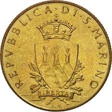 San Marino, 200 Lire, 1979, MS(65-70), Aluminum-Bronze, KM:96